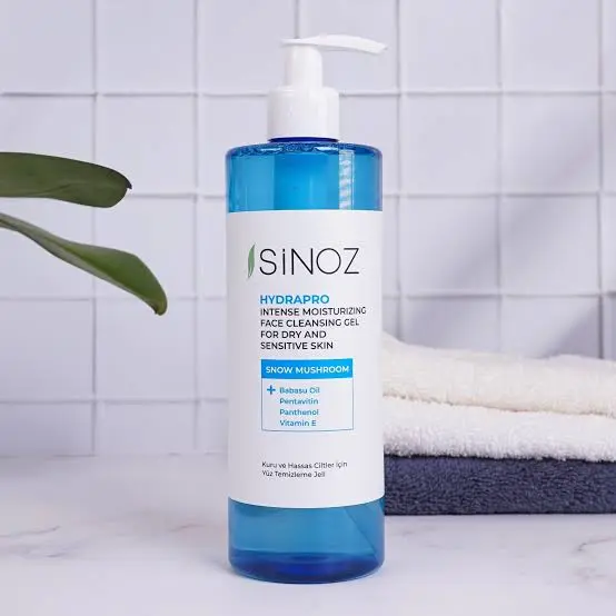 Sinoz hydrapro intense moisturising face cleansing gel for dry and sensitive skin 400m